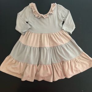 Vivie And Ash  Color Block Twirl Dress Size 4T
